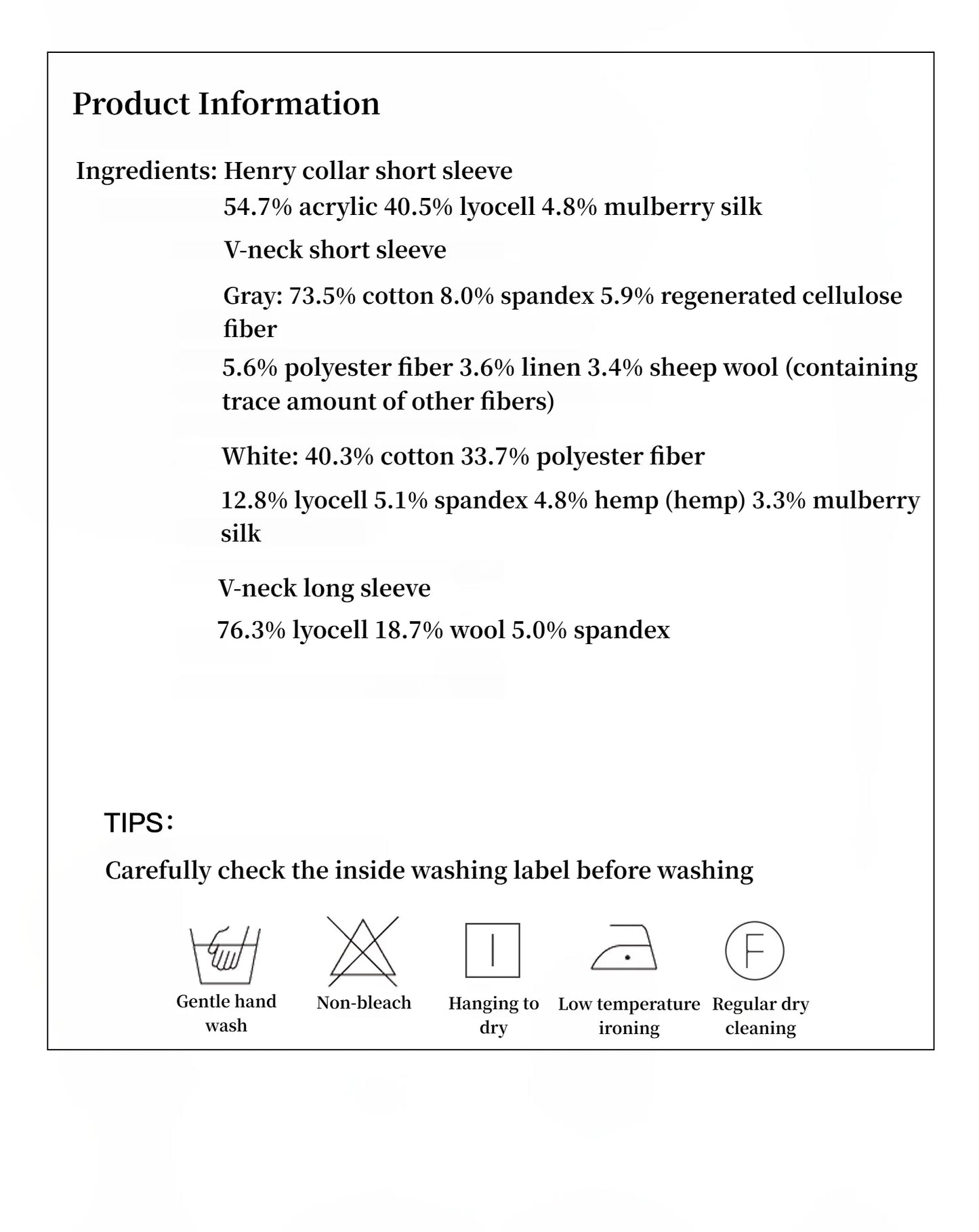 Fireladyfur Brand Slim Fit Tencel Wool Women'S Slim Fit Henley T-Shirts Short/Long Sleeve V-Neck Button Knitted Bottoming Basic Tops"Pure Fashion"